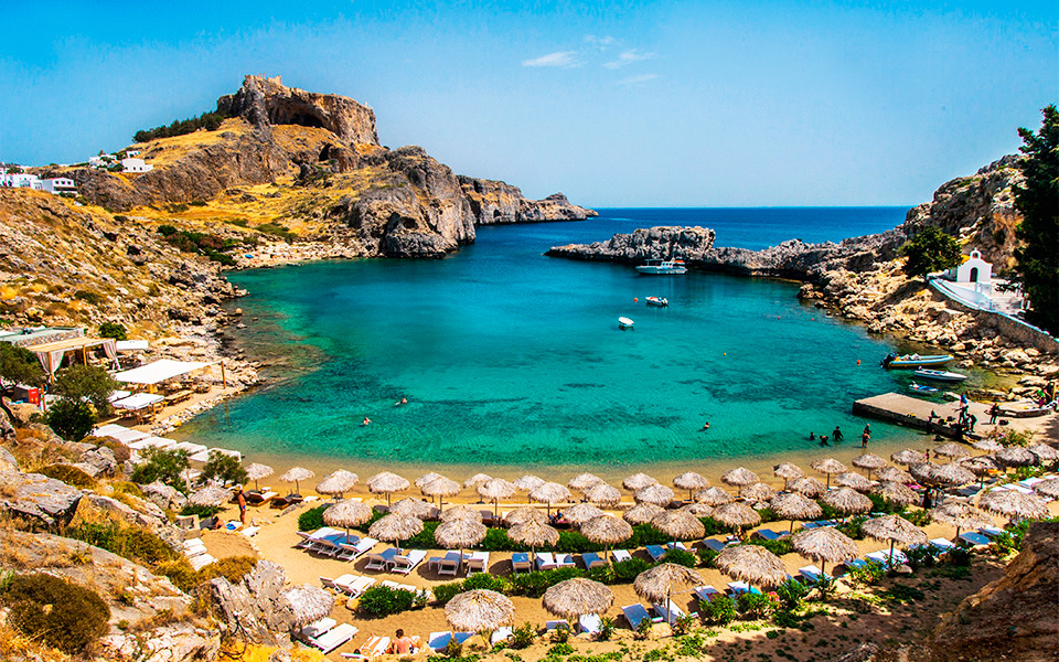best beaches to visit in rhodes greece