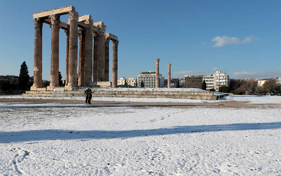 Athens-Snow-APE1 - Greece Is