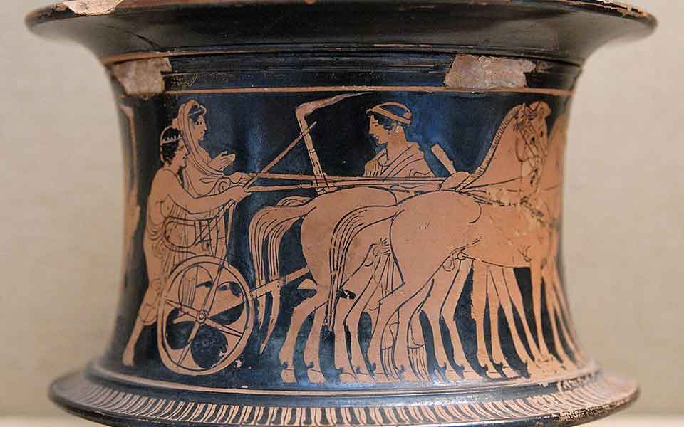 ancient greek wedding ceremony